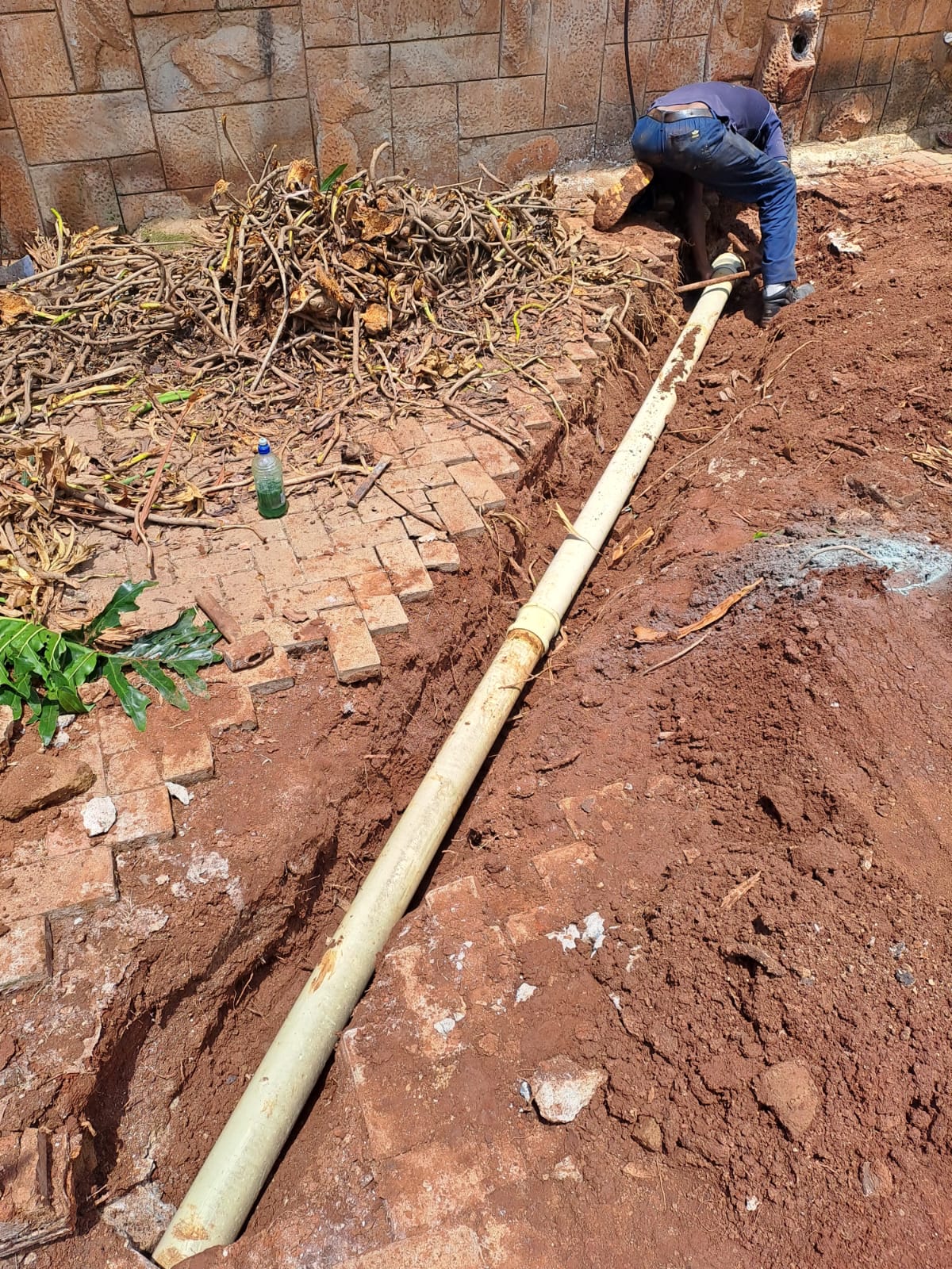 Plumbing work